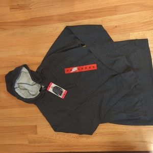 Pull over grey hoodie